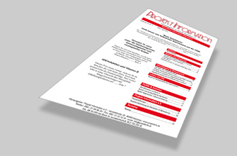 Projekt Information Zeitschrift