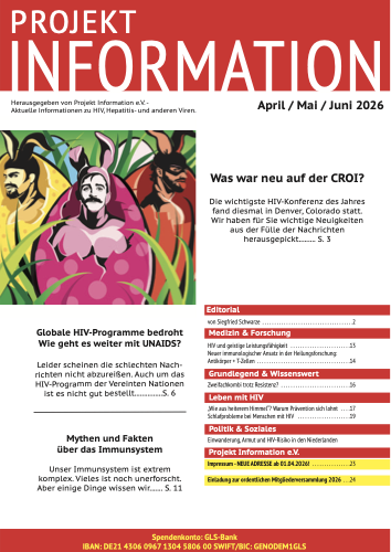 Titelseite Projekt Information April / Mai / Juni 2026